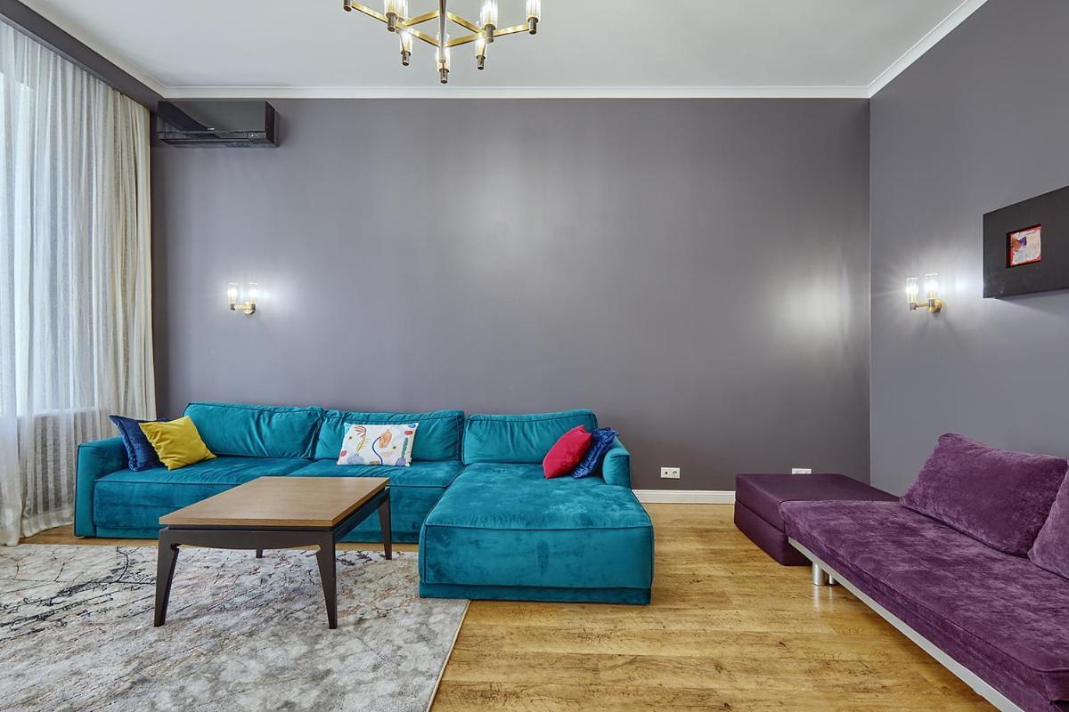 Saksaganskogo Centre Daire Kiev Dış mekan fotoğraf