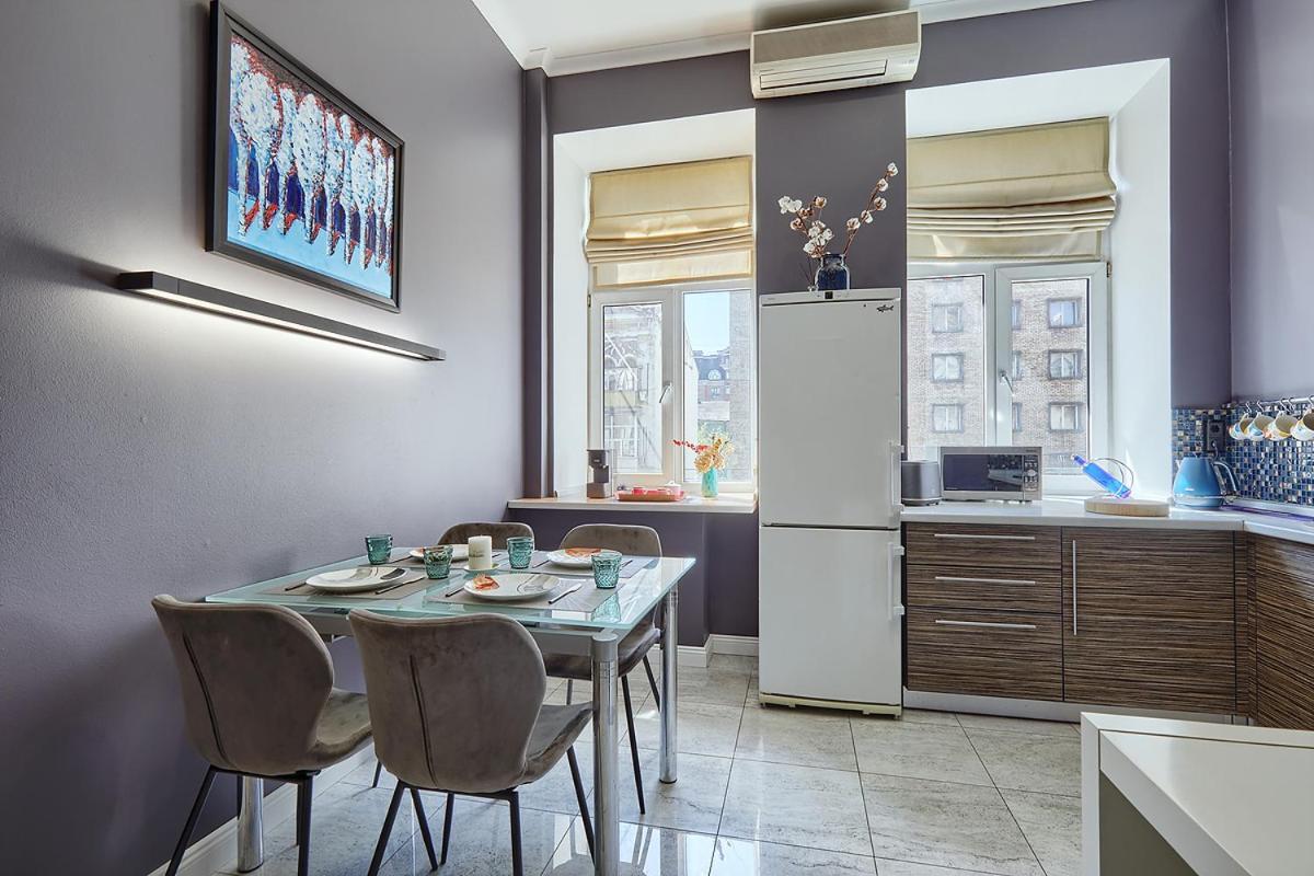 Saksaganskogo Centre Daire Kiev Dış mekan fotoğraf