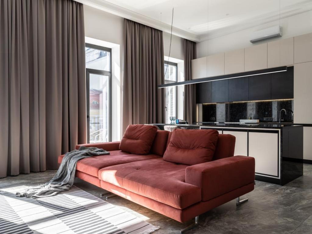 Saksaganskogo Centre Daire Kiev Dış mekan fotoğraf