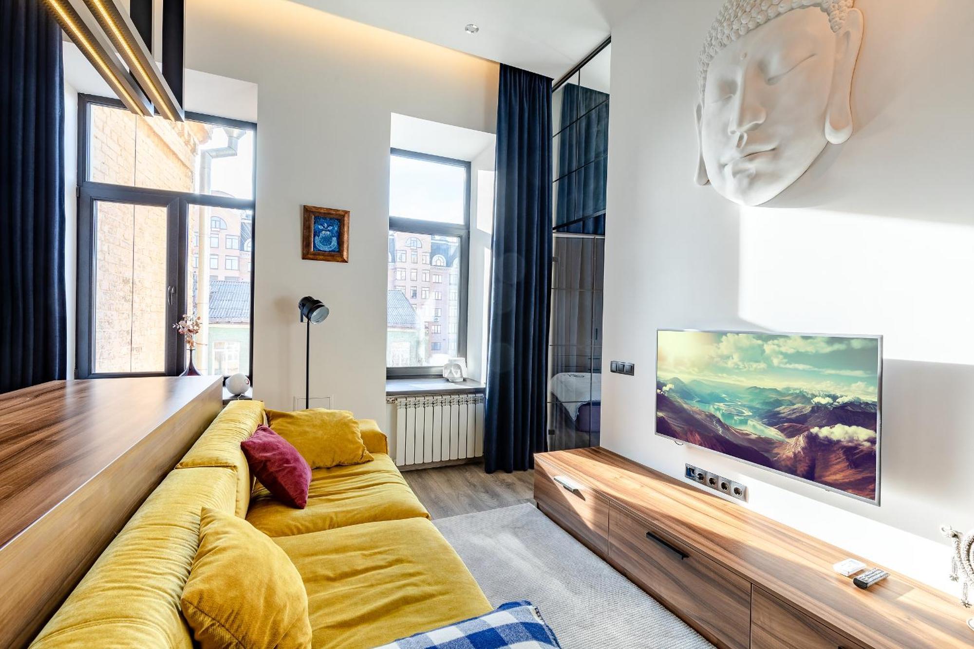 Saksaganskogo Centre Daire Kiev Dış mekan fotoğraf